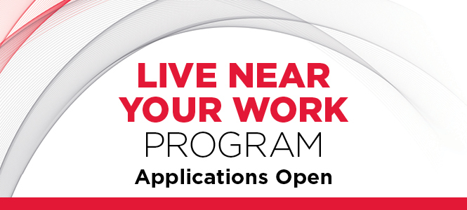 Live Near Your Work Program: Applications Open 