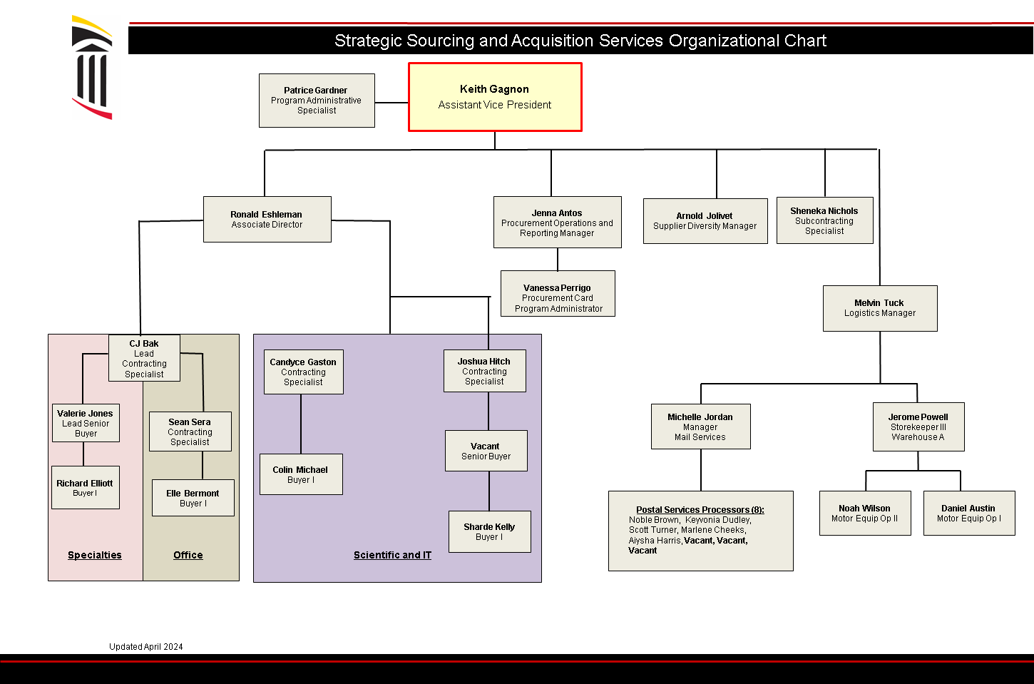 SSAS Org Chart Image