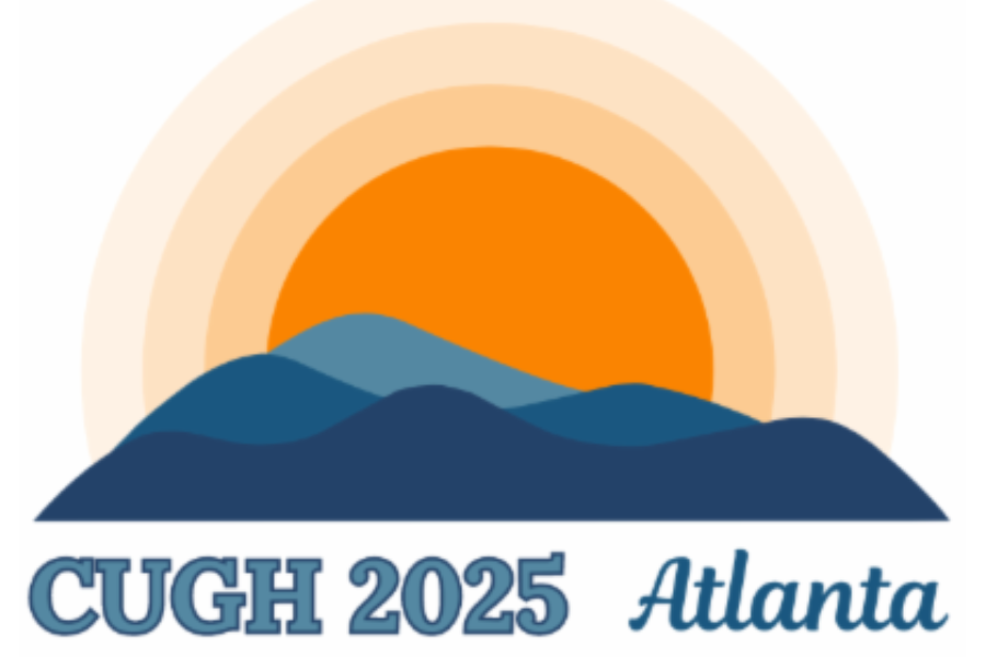 Logo for the CUGH 2025 conference