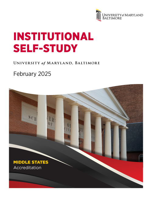 Middle States Institutional Self Study 2025 Cover